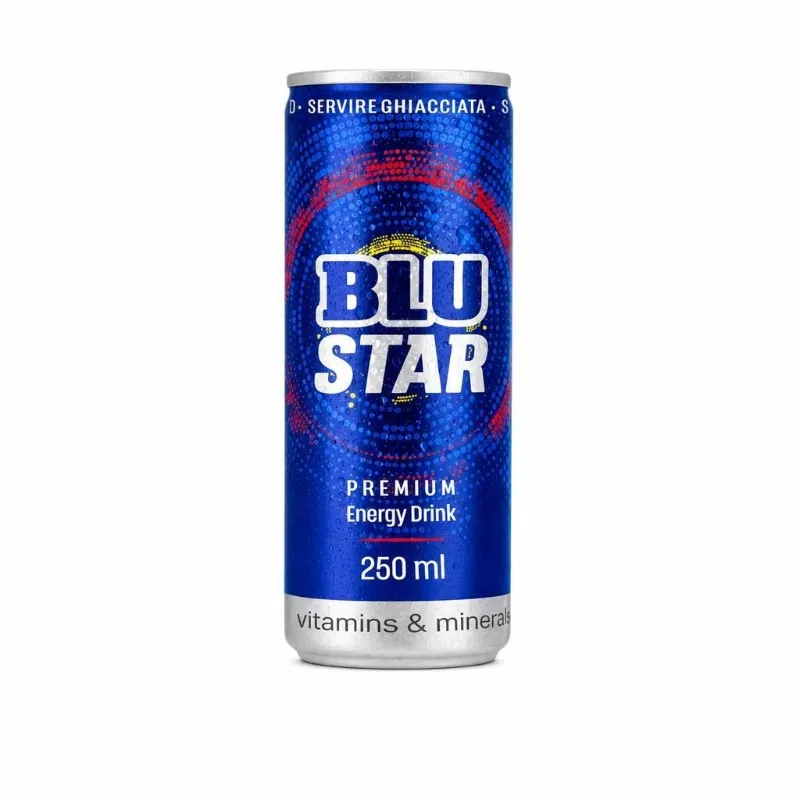 BLU STAR ENERGY DRINK CL.25