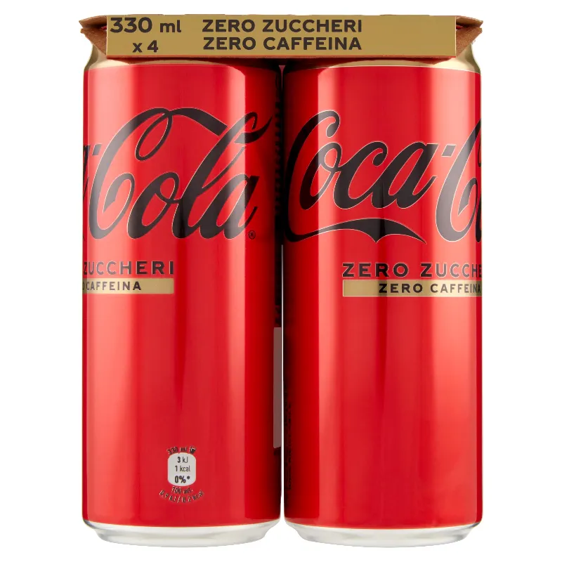 COCA COLA ZERO LATT CL.33X10