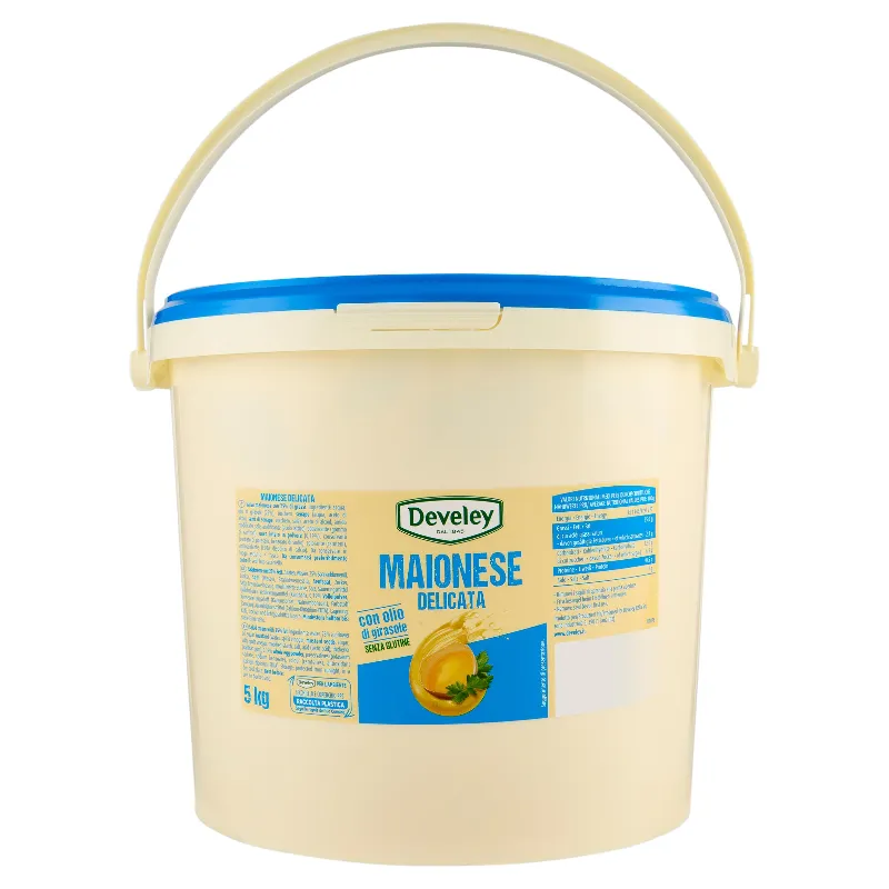 DEVELEY MAIONESE DELICATA 25% OLIO GIRASOLE KG.5
