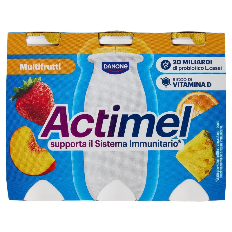 DANONE ACTIMEL MULTIFRUTTA GR.100X6
