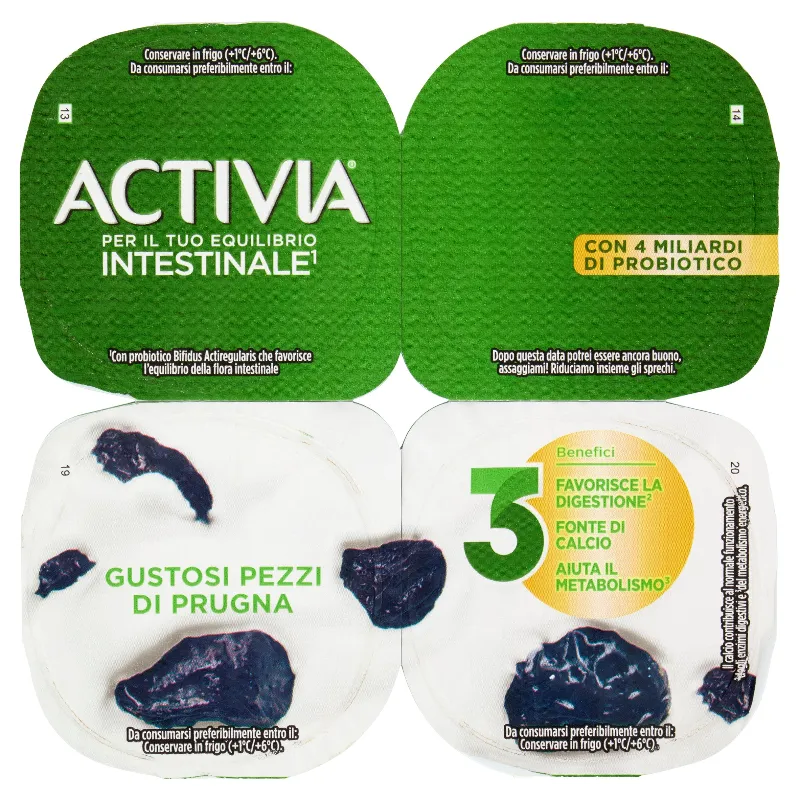 DANONE ACTIVIA YOGURT PRUGNA GR.125X4