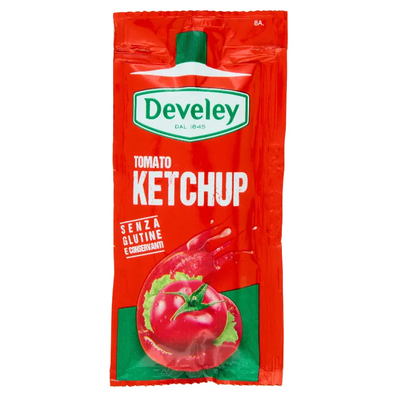 DEVELEY KETCHUP BUSTINE GR.15 X 100 PZ