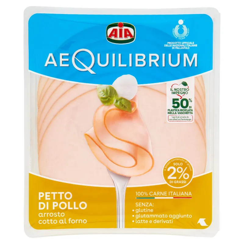 AIA AEQUILIBRIUM PETTO DI POLLO AL FORNO GR.130