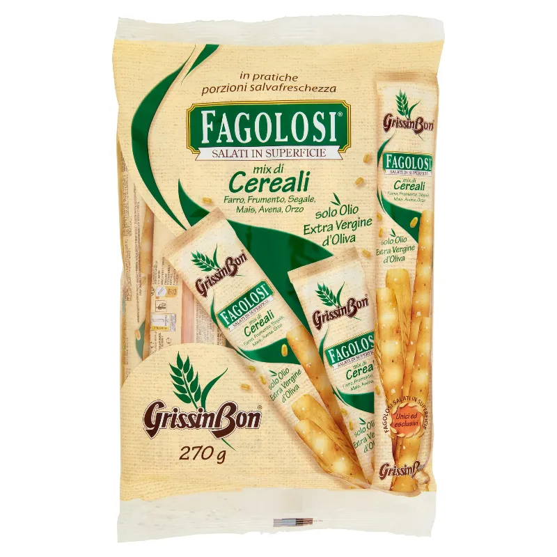 GRISSIN BON GRISSINI FAGOLOSO AI CEREALI GR.270***