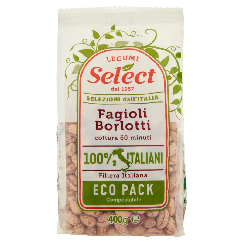 SELECT FAGIOLI BORLOTTI 100% ITALIA GR.400