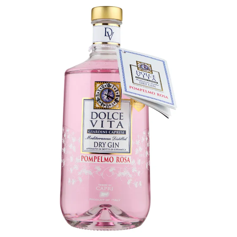 DOLCE VITA POMPELMO ROSA DRY GIN 40° CL.70