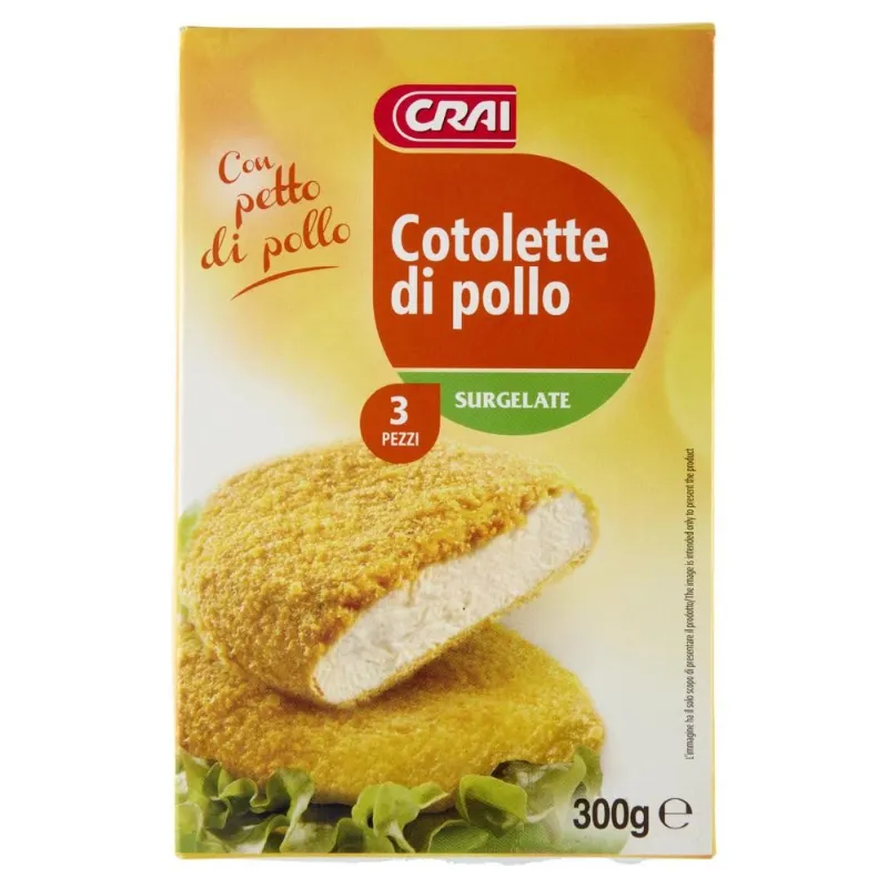 CRAI SURG. COTOLETTE POLLO GR.300