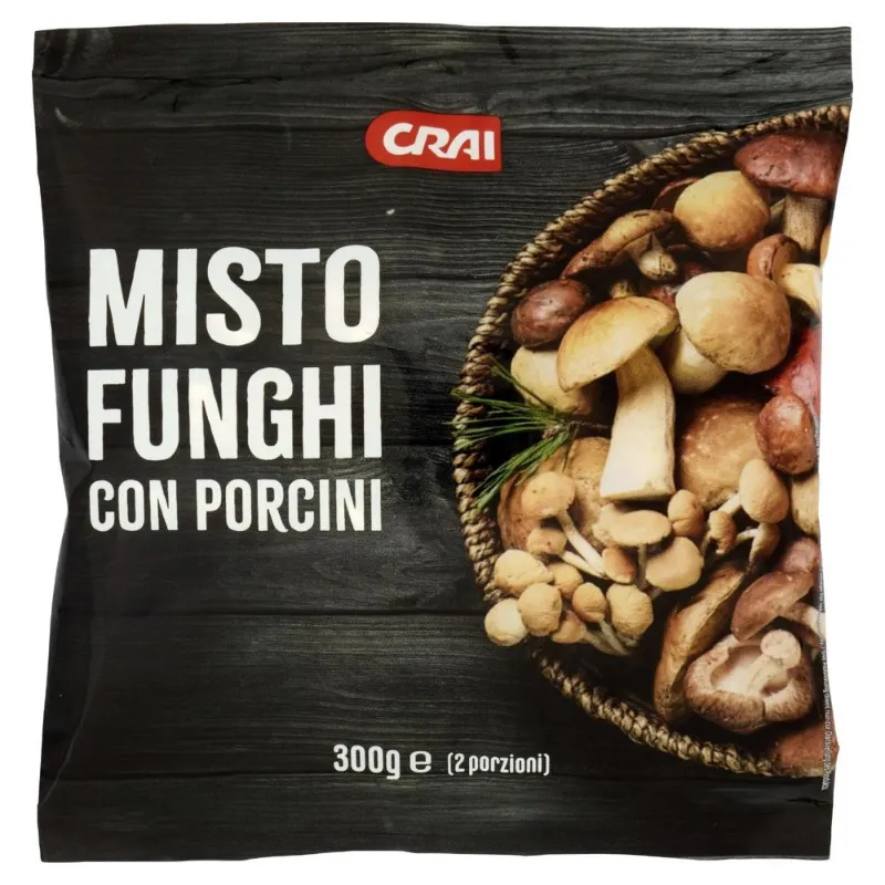 CRAI MISTO FUNGHI CON PORCINI GR.300