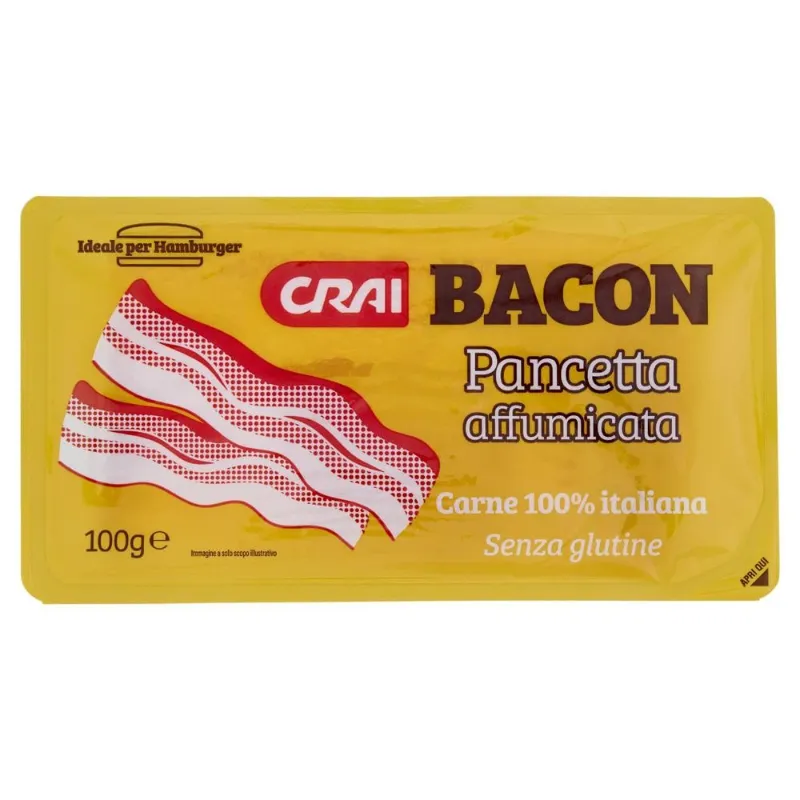 CRAI BACON PANCETTA AFF. A FETTE GR.100