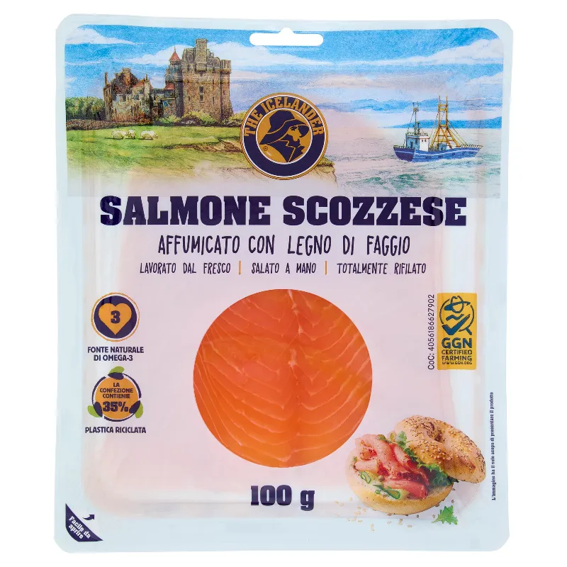 ICELANDER SALMONE SCOZZESE AFF.100