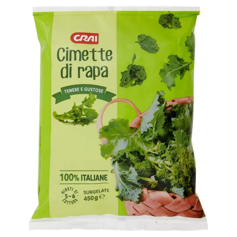 CRAI CIMETTE DI RAPA GR.450
