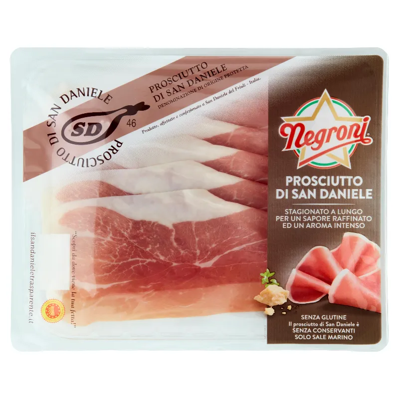 NEGRONI PROSCIUTTO CRUDO DI S.DANIELE GR.80