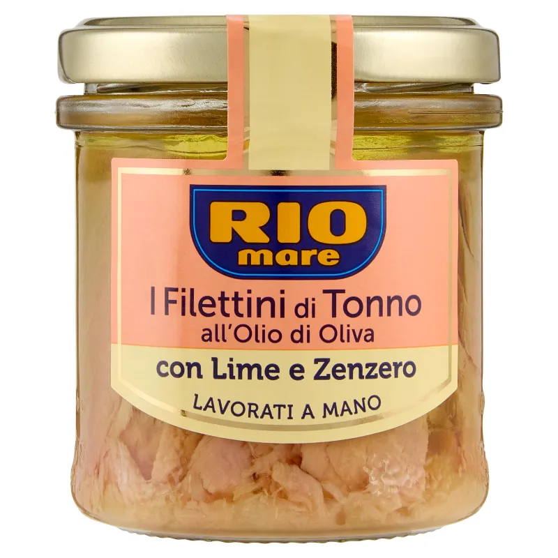 RIO MARE FIL.TONNO LIMONE/ZENZERO VASET. GR.130