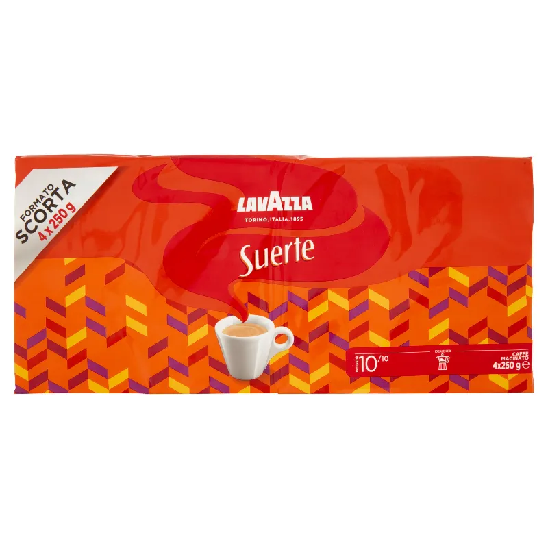 LAVAZZA CAFFE' SUERTE GR.250X4