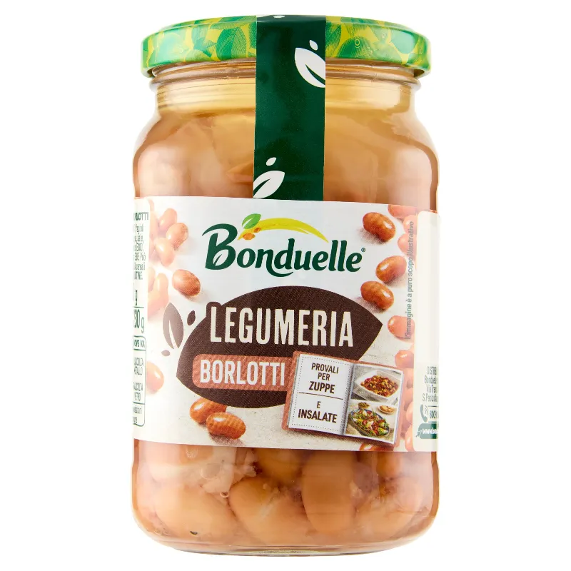 BONDUELLE BORLOTTI VETRO GR.370