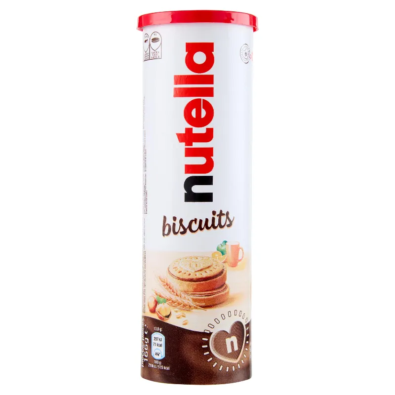 NUTELLA BISCUITS TUBO GR.166