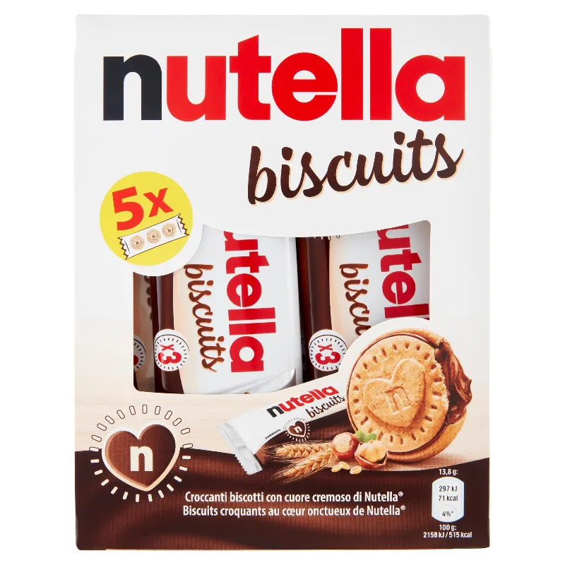 NUTELLA BISCUITS T3 X 5 GR.207 (EXPO K)