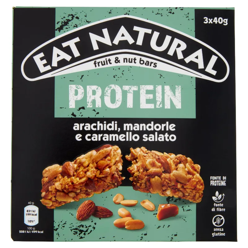 EAT NATURAL PROTEIN CARAMELLO SAL./ARACHIDI GR.120