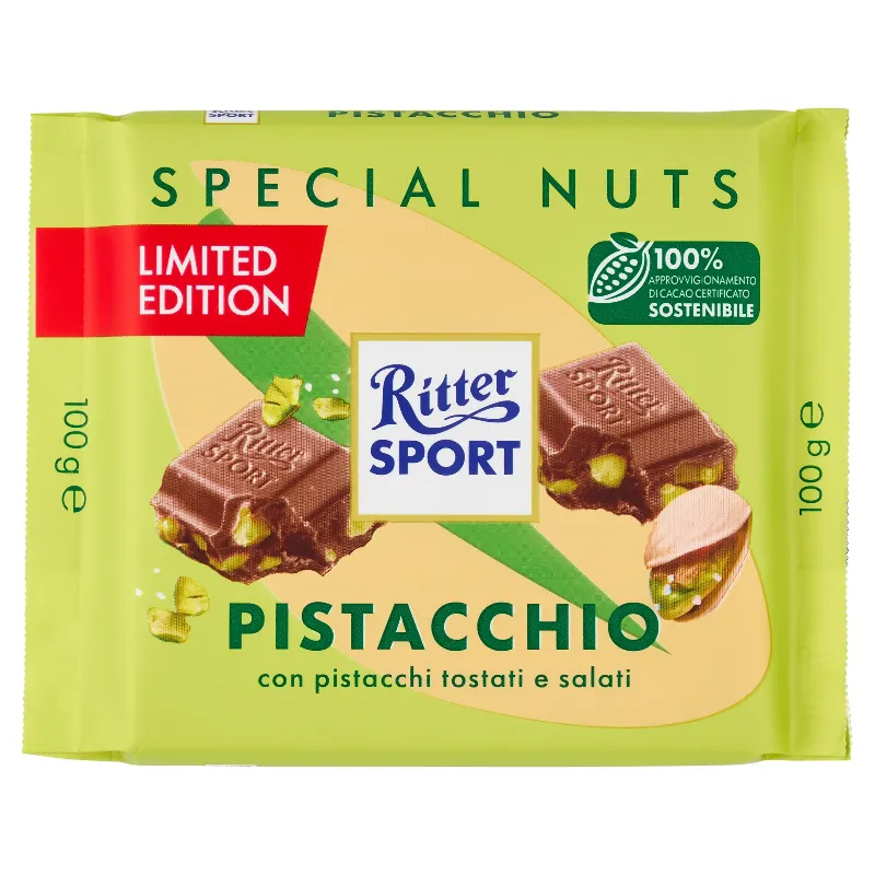 RITTER SPORT PISTACCHIO GR.100