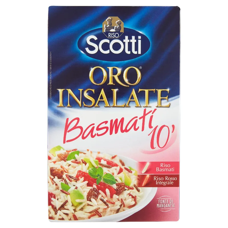 SCOTTI RISO ORO INSALATE BASMATI ROSSO GR.800