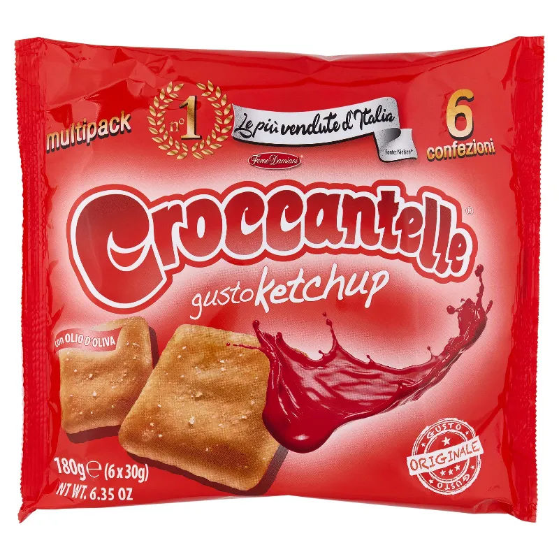 FORNO DAMIANI CROCCANTELLE KETCHUP GR.30X6