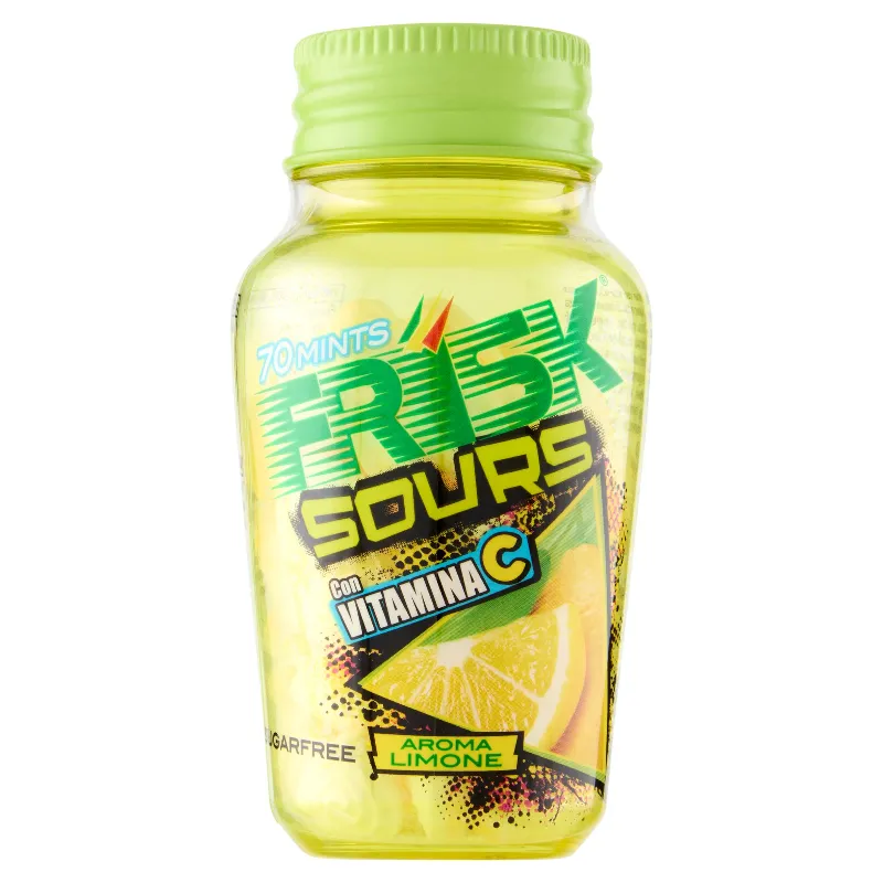 PERFETTI FRISK SOURS LEMON BARATTOLO GR.49