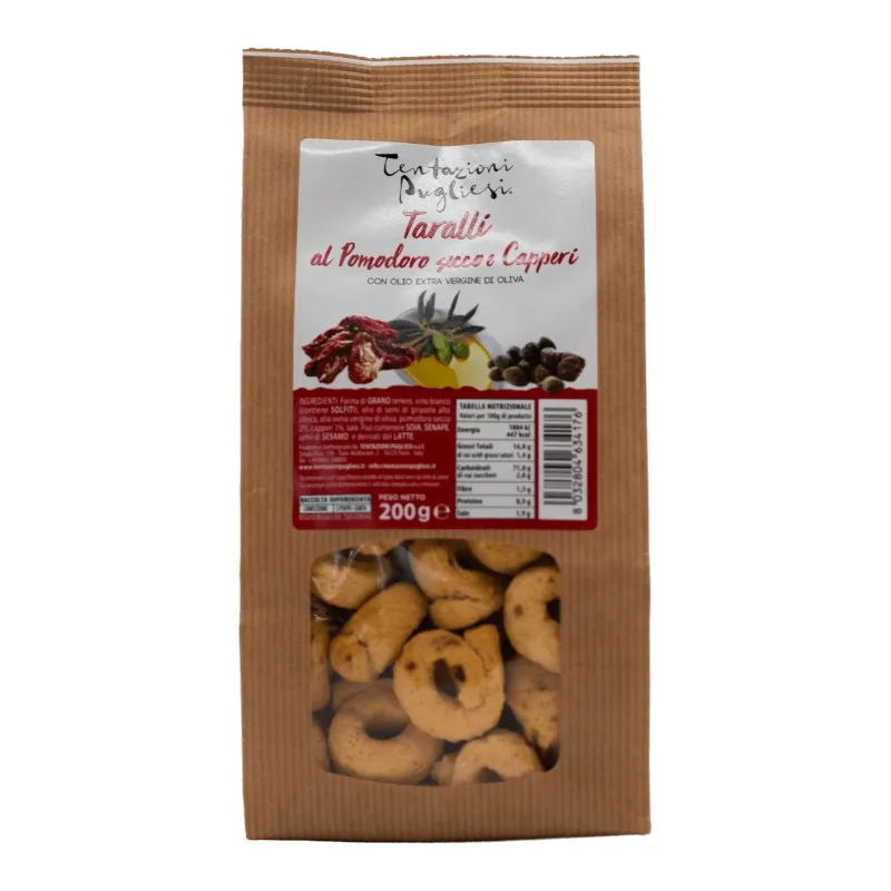 TENTAZIONI PUGLIESI TARALLI POM.SECCO/CAPP GR.200