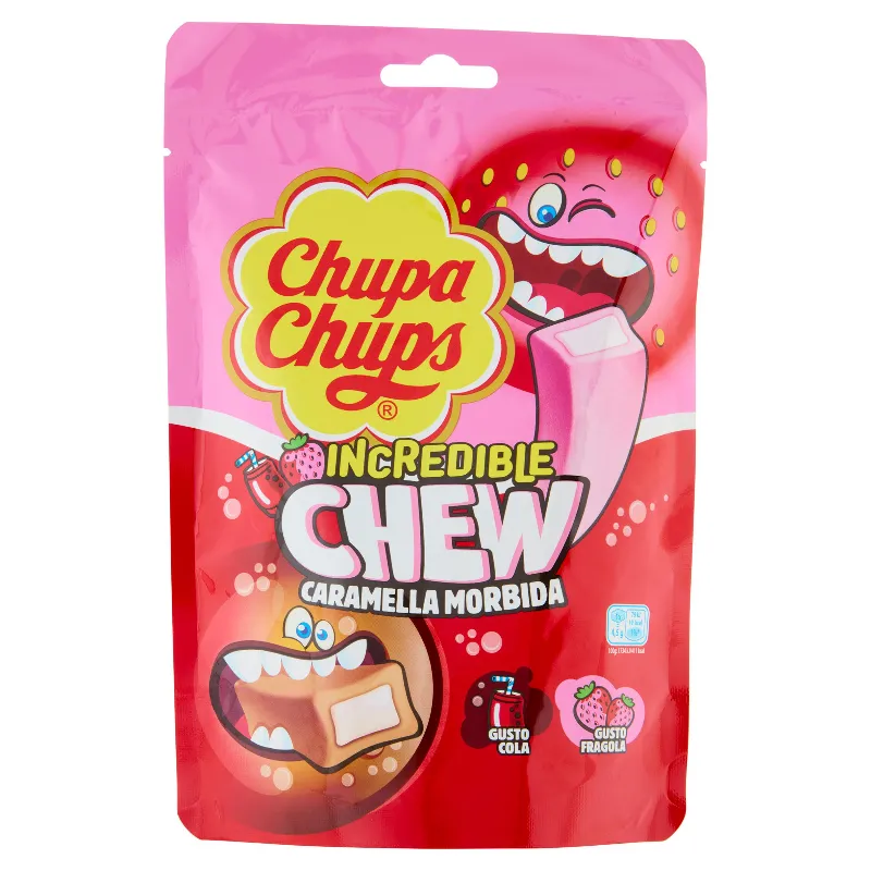 PERFETTI CHUPA CHUPS INCREDIBLE CHEW BAG GR.118