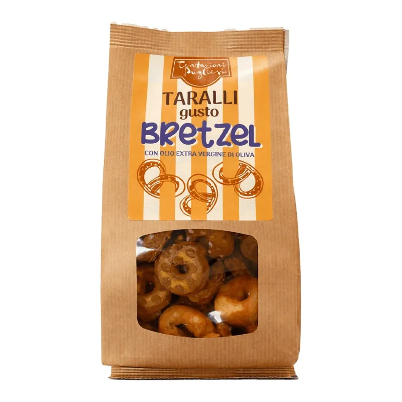 TENTAZIONI PUGLIESI TARALLI BRETZEL GR.200