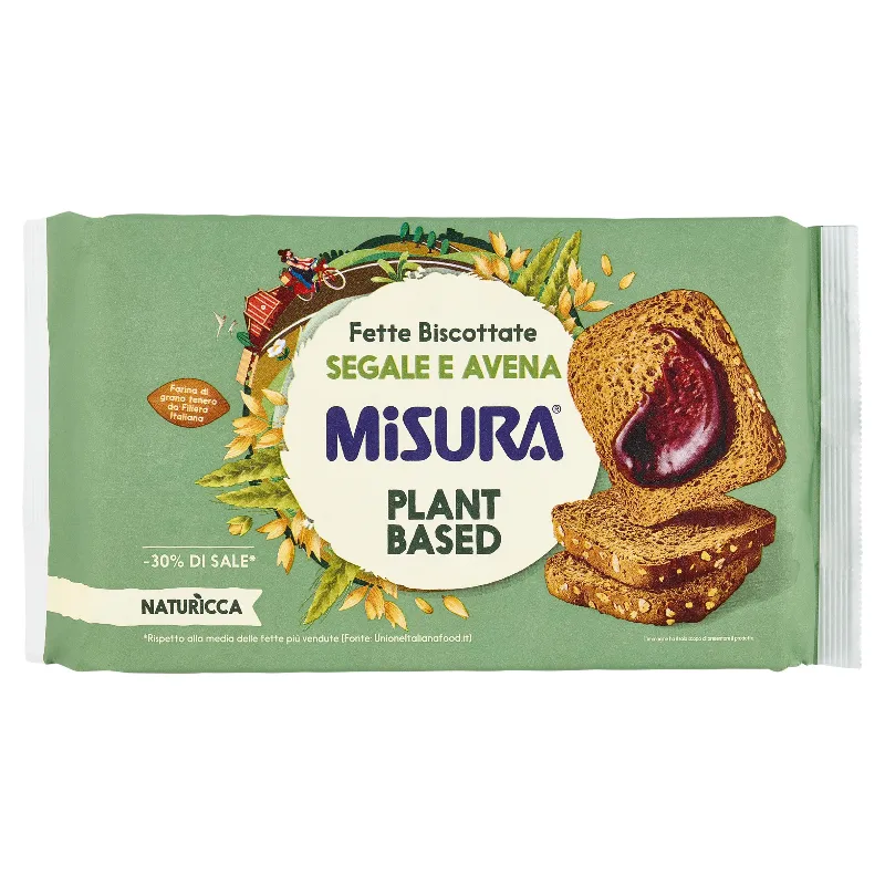 MISURA FETTE BISCOTTATE NATURICCA SEG/AVEN GR.320