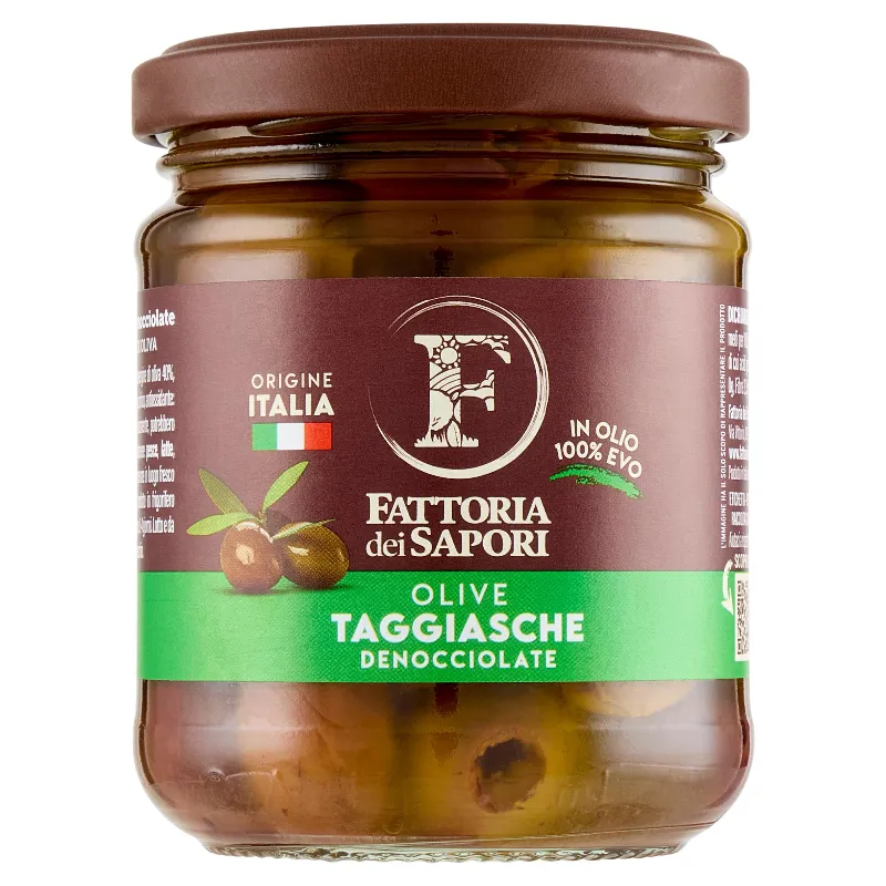 FATTORIA DEI SAPORI OLIVE TAGGIASCHE DENOCC GR.180
