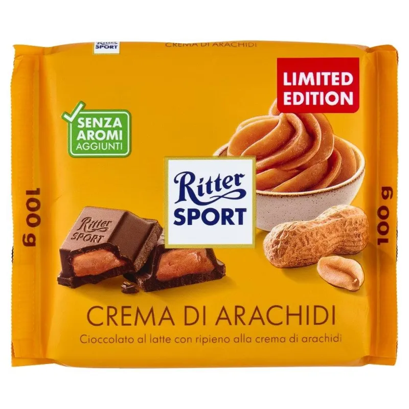 RITTER SPORT CREMA DI ARACHIDI GR.100