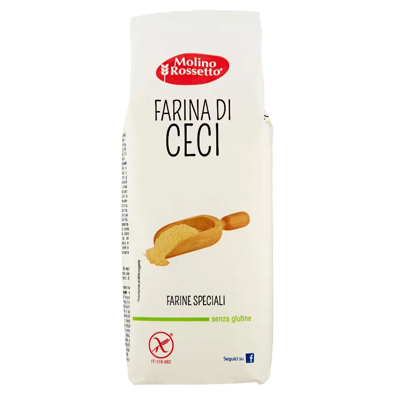 MOLINO ROSSETTO FARINA DI CECI S/GLUTINE GR.500