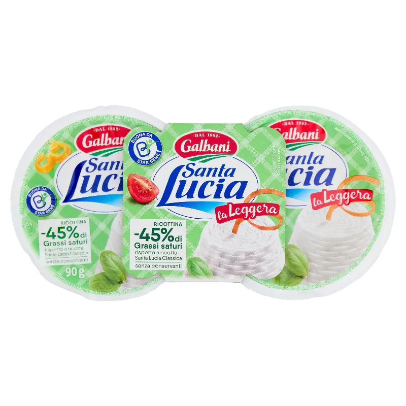GALBANI S.LUCIA RICOTTINA LIGHT GR.90X2