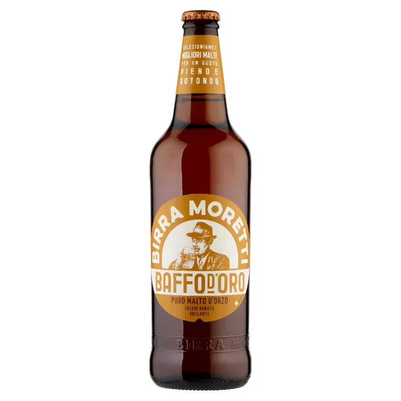 MORETTI BIRRA BAFFO D'ORO CL.66
