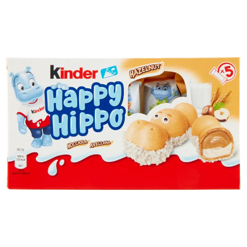 KINDER HAPPY HIPPO X5 NOCCIOLA GR.102,5 (EXPO K)