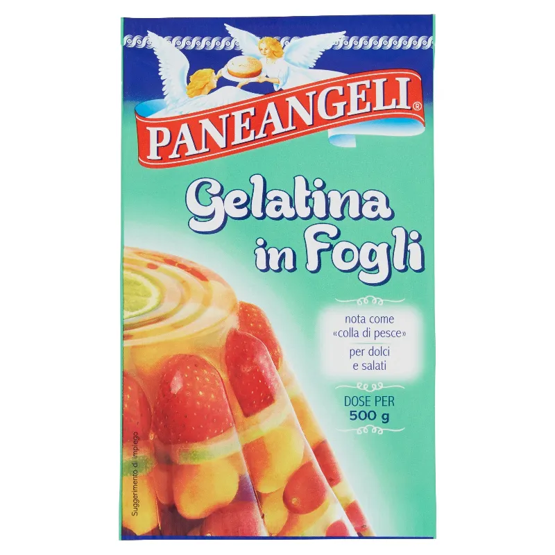PANEANGELI GELATINA IN FOGLI GR. 12
