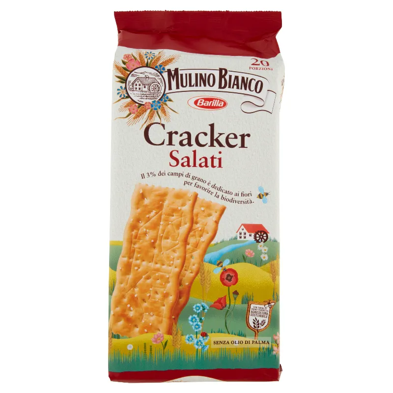 MULINO BIANCO CRACKER SALATI GR.500