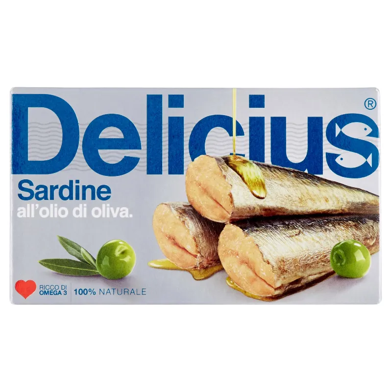 DELICIUS SARDINE O.O. GR.120