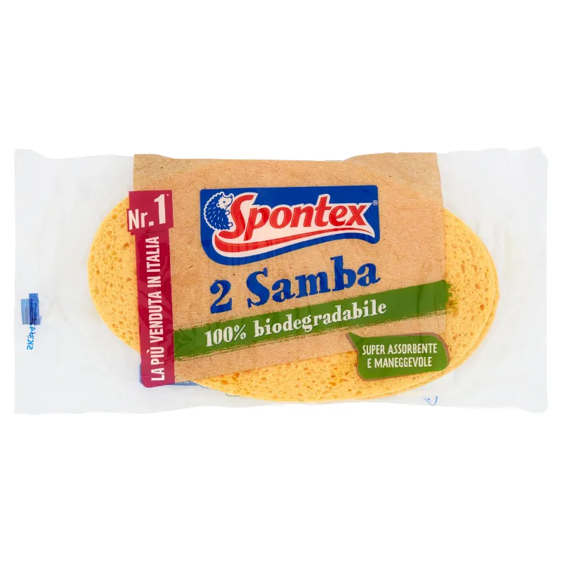 SPONTEX SPUGNA SAMBA MULTIUSO BIO X2 (X)
