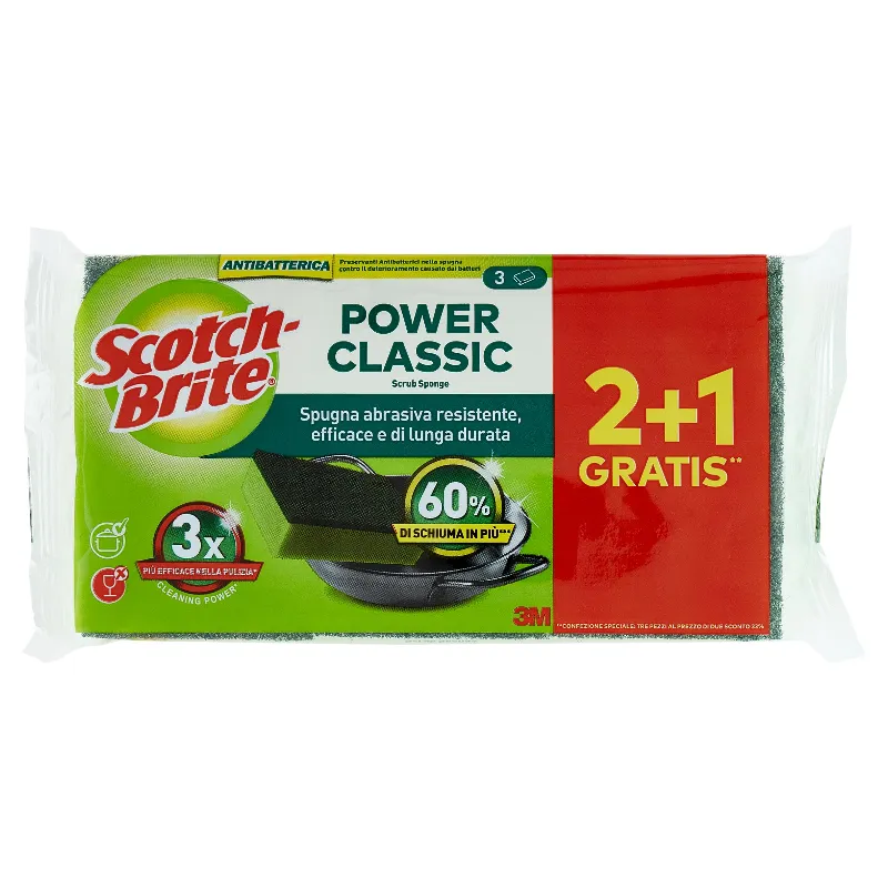 SCOTCH BRITE STROF.SPUGNA X3