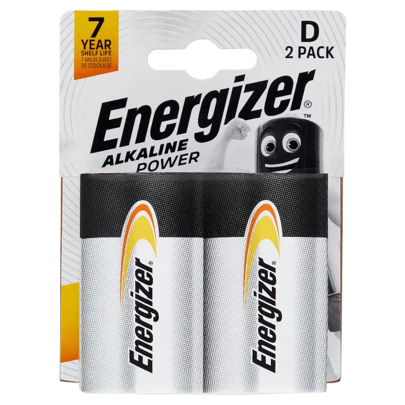 ENERGIZER ALKALINE POWER TORCIONI X2 (X) LR20