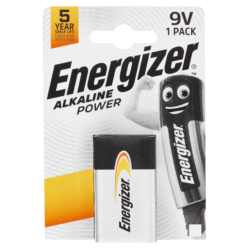ENERGIZER ALKALINE POWER 9V (X) 6LR61
