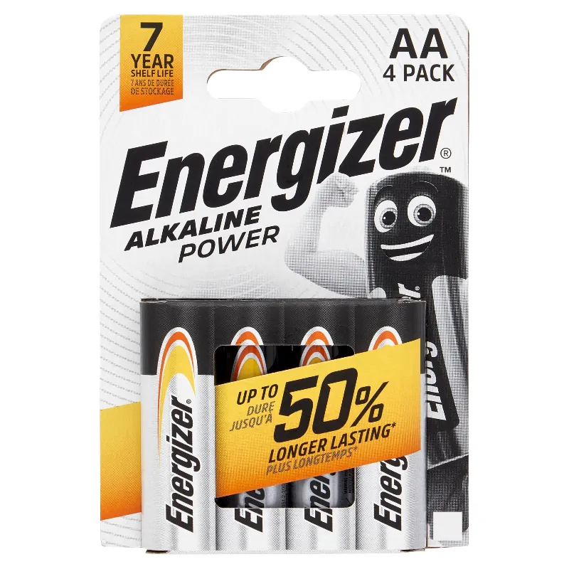 ENERGIZER ALKALINE POWER STILO X4 AA4-LR6