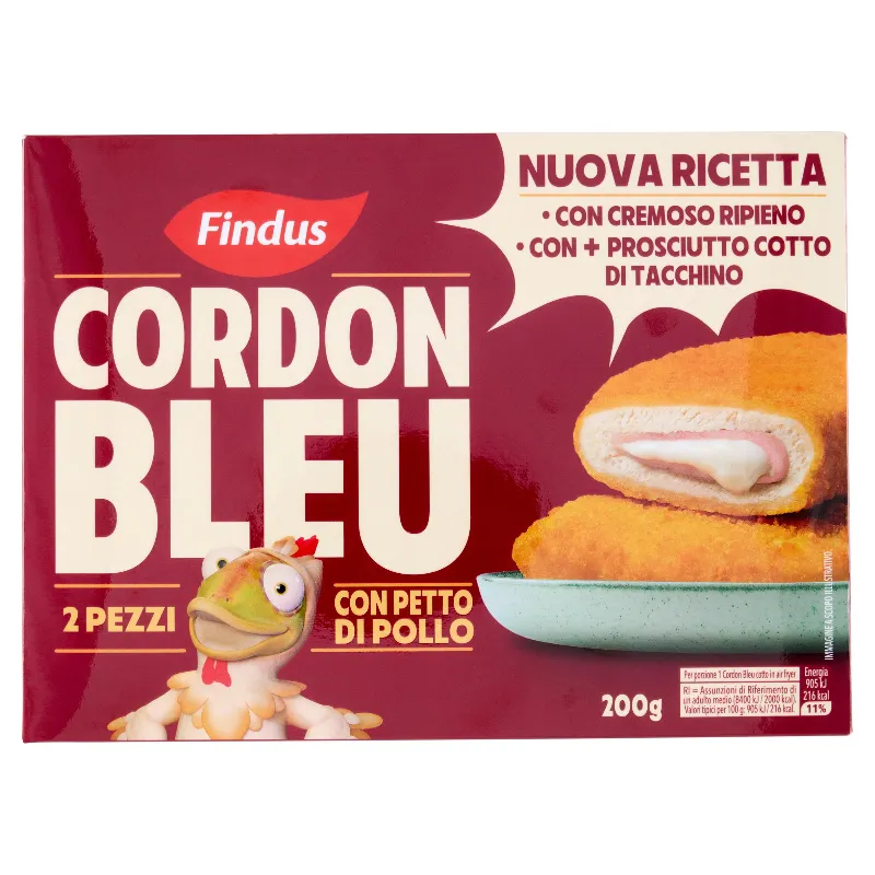 FINDUS CARLETTO CORDON BLEU GR.200