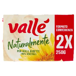 VALLE' MARGARINA NATURALMENTE GR.250X2