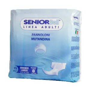 SENIORBELL PANNOLONI MUTANDINA TG GRAND X15 >70KG