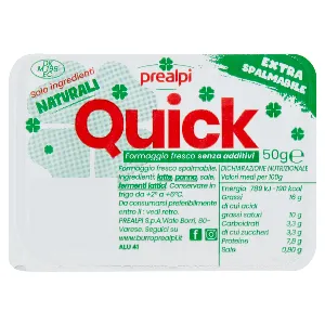 PREALPI QUICK FORMAGGIO FRESCO GR.50