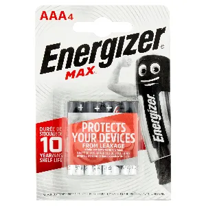 ENERGIZER ALKALINA MAX MINISTILO X4 AAA (I&O)