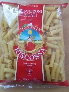 RISCOSSA N.21 CANNERONI RIGATI GR.500